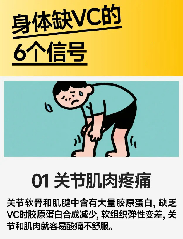 身體缺VC的6個信號，你中了幾個？
